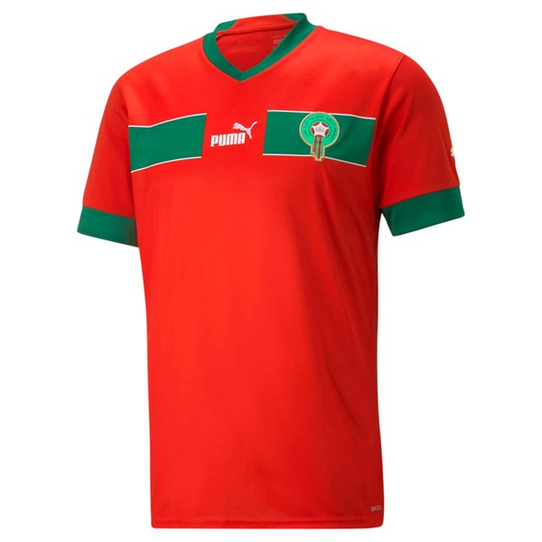 Tailandia Camiseta Marruecos Primera Equipación 2022 Rojo